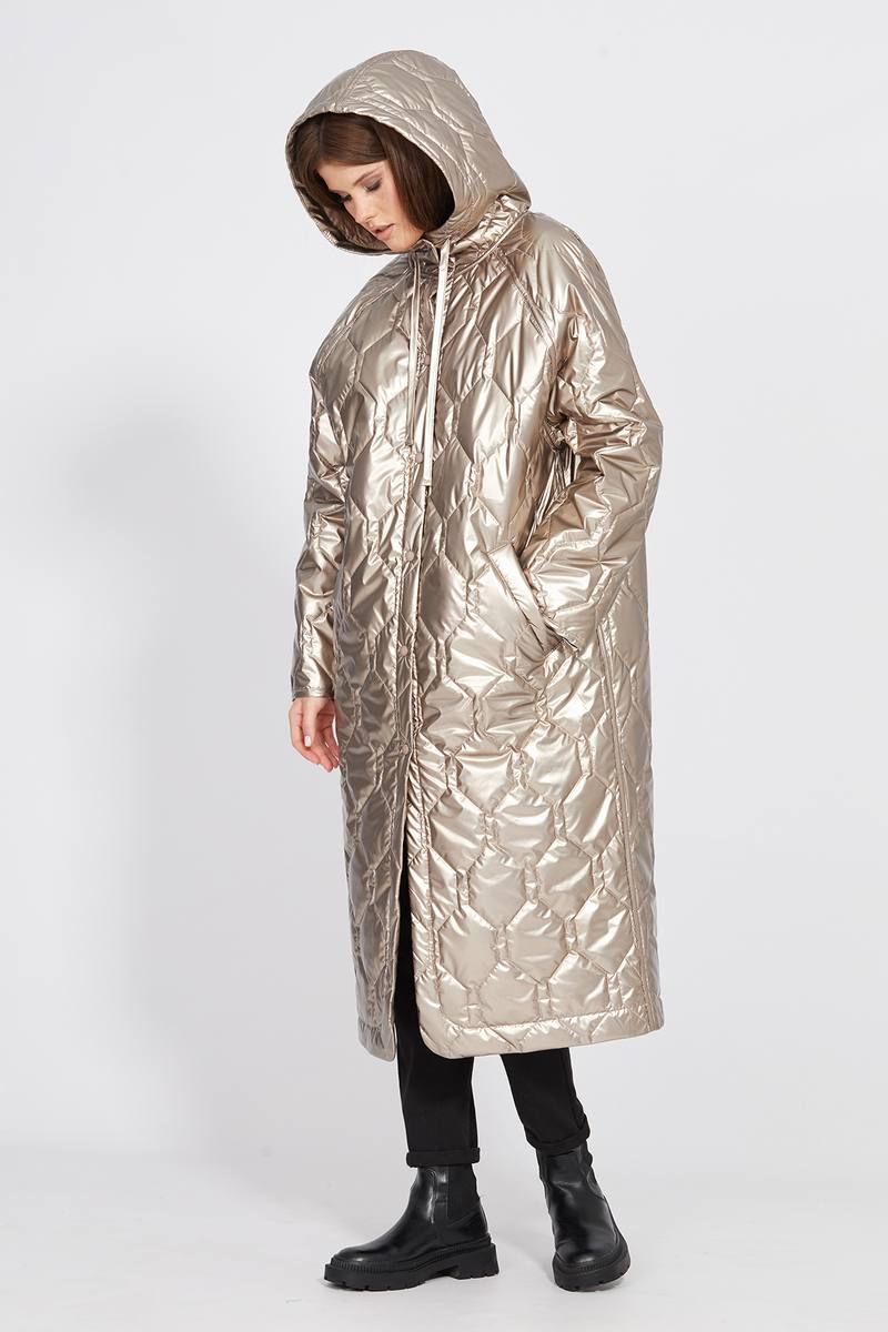 Женское пальто EOLA 2469 золото
