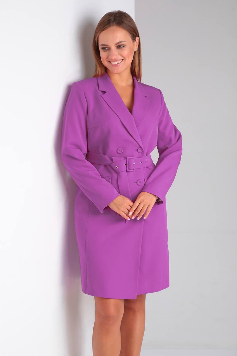 Платья TVIN 7745 ярко-фиолетовый