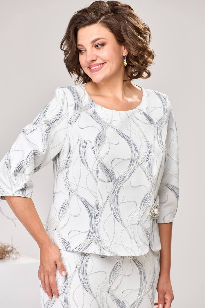 Платья Romanovich Style 1-2537 серый