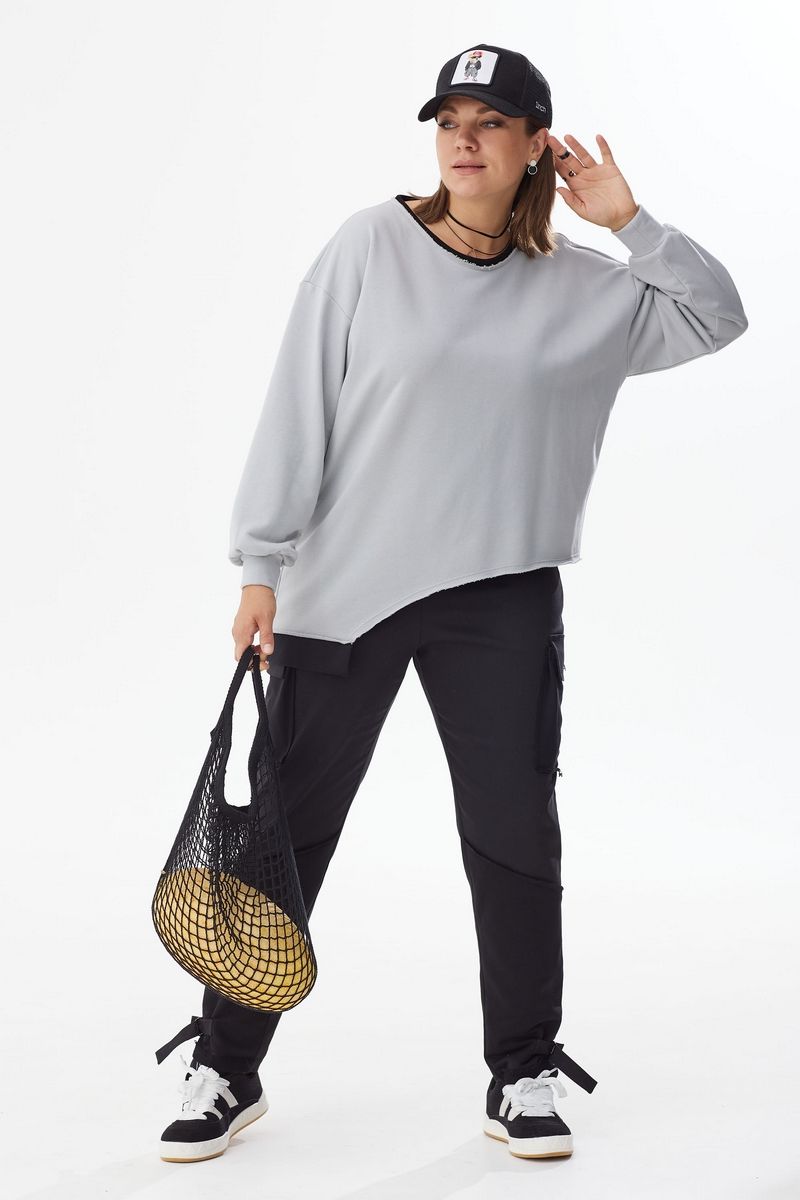 Блузы BegiModa 4065 пепел