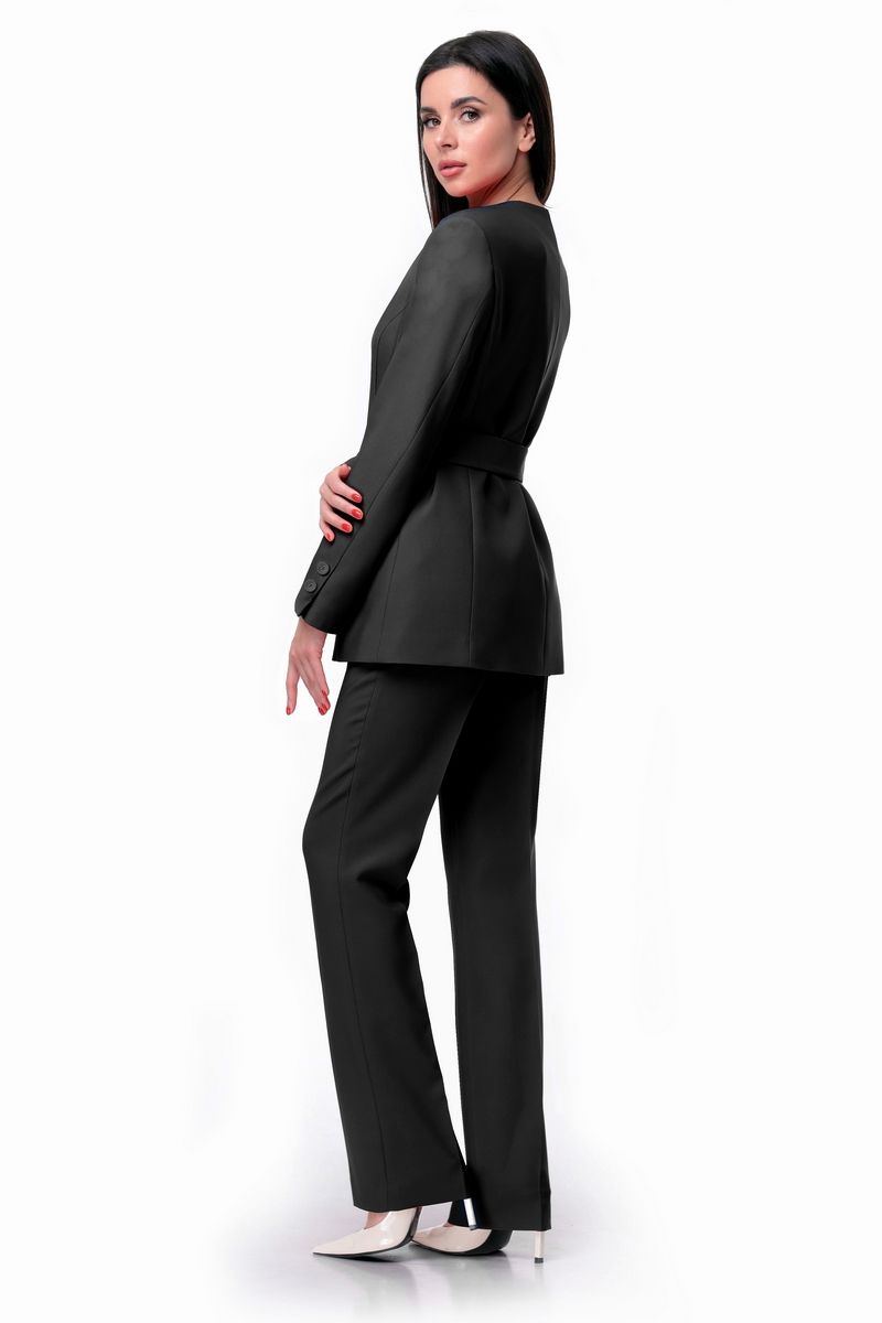 Брючный костюм Мишель стиль 1024-2 черный