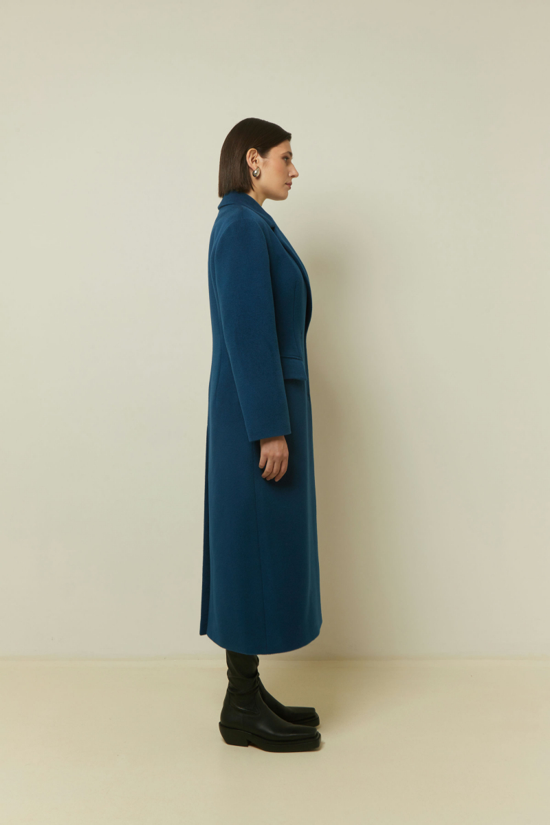 Женское пальто Elema 1-09-164 индиго