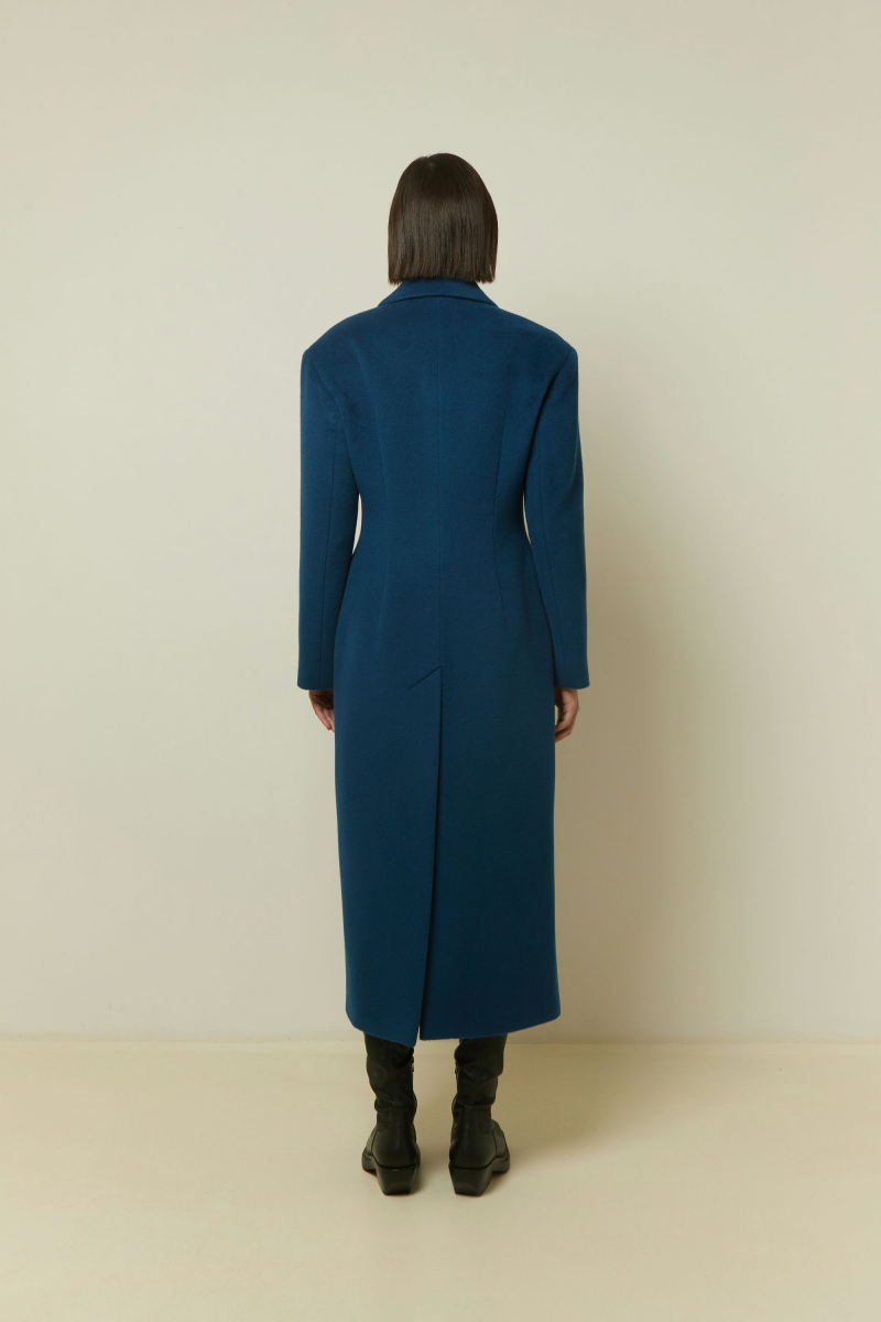 Женское пальто Elema 1-09-170 индиго