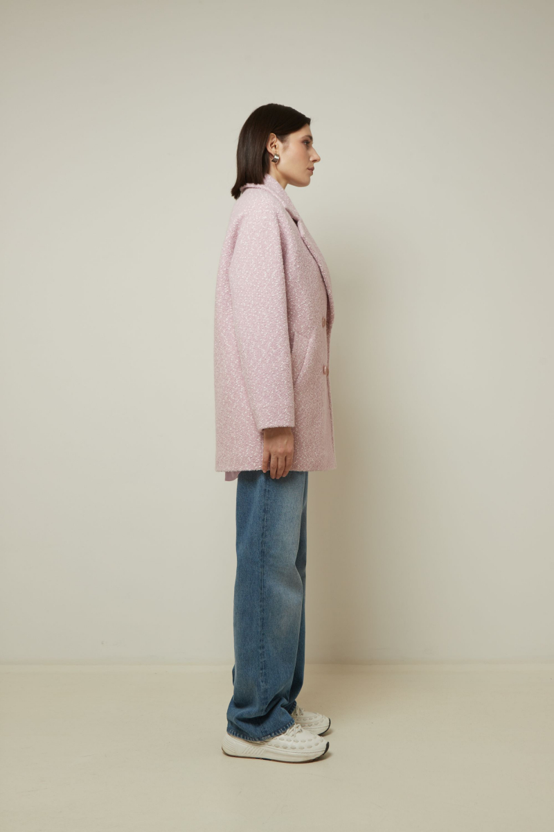 Женское пальто Elema 1-12813-1-170 розовый