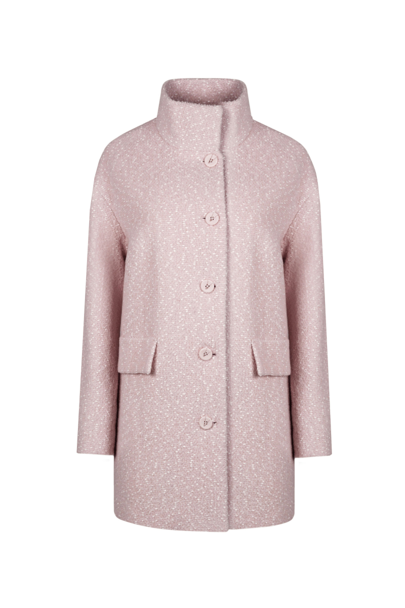 Женское пальто Elema 1-12815-1-170 розовый