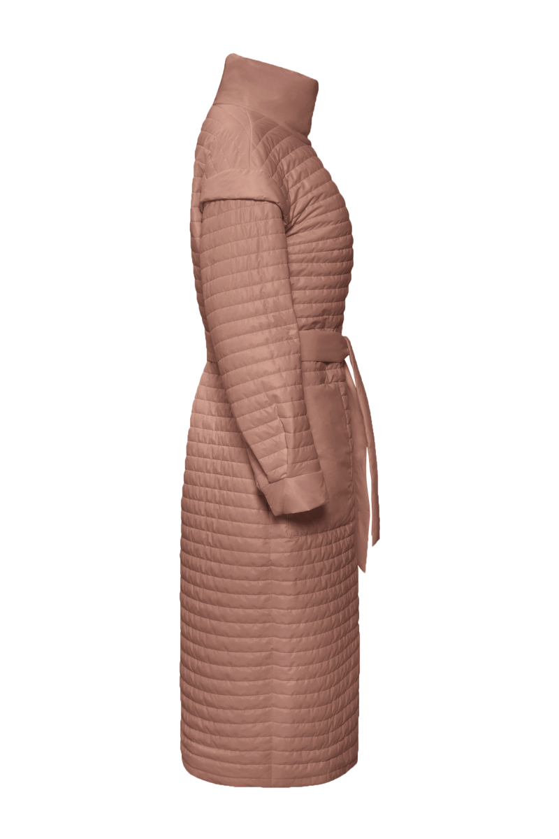 Женское пальто Elema 5-12340-1-170 тёмно-бежевый
