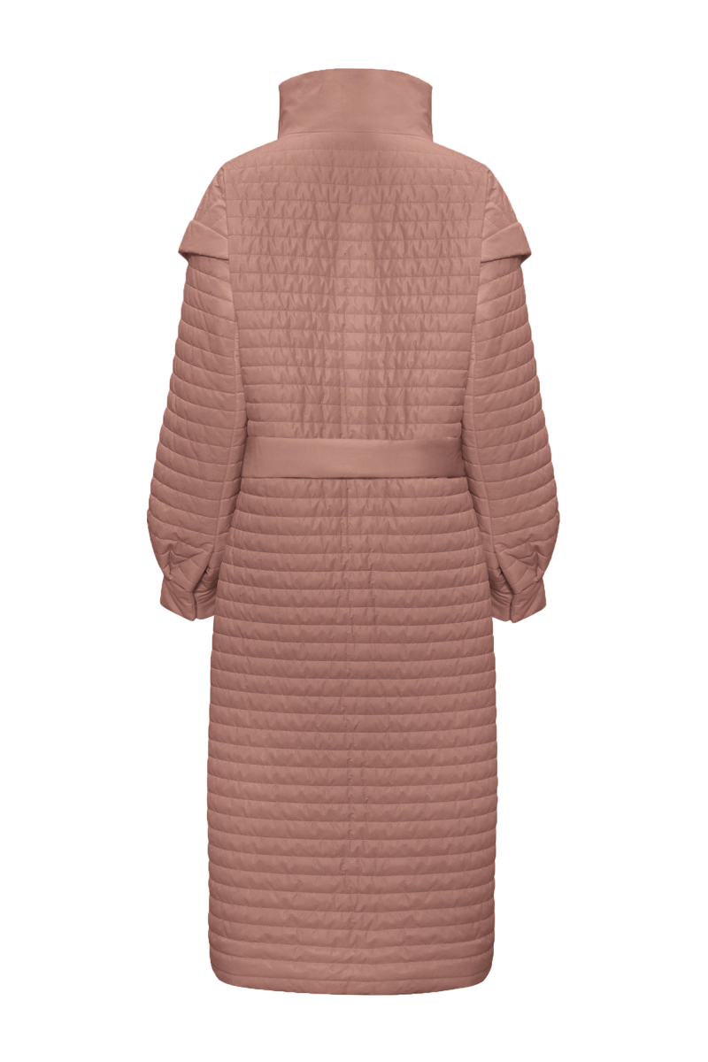Женское пальто Elema 5-12340-1-170 тёмно-бежевый