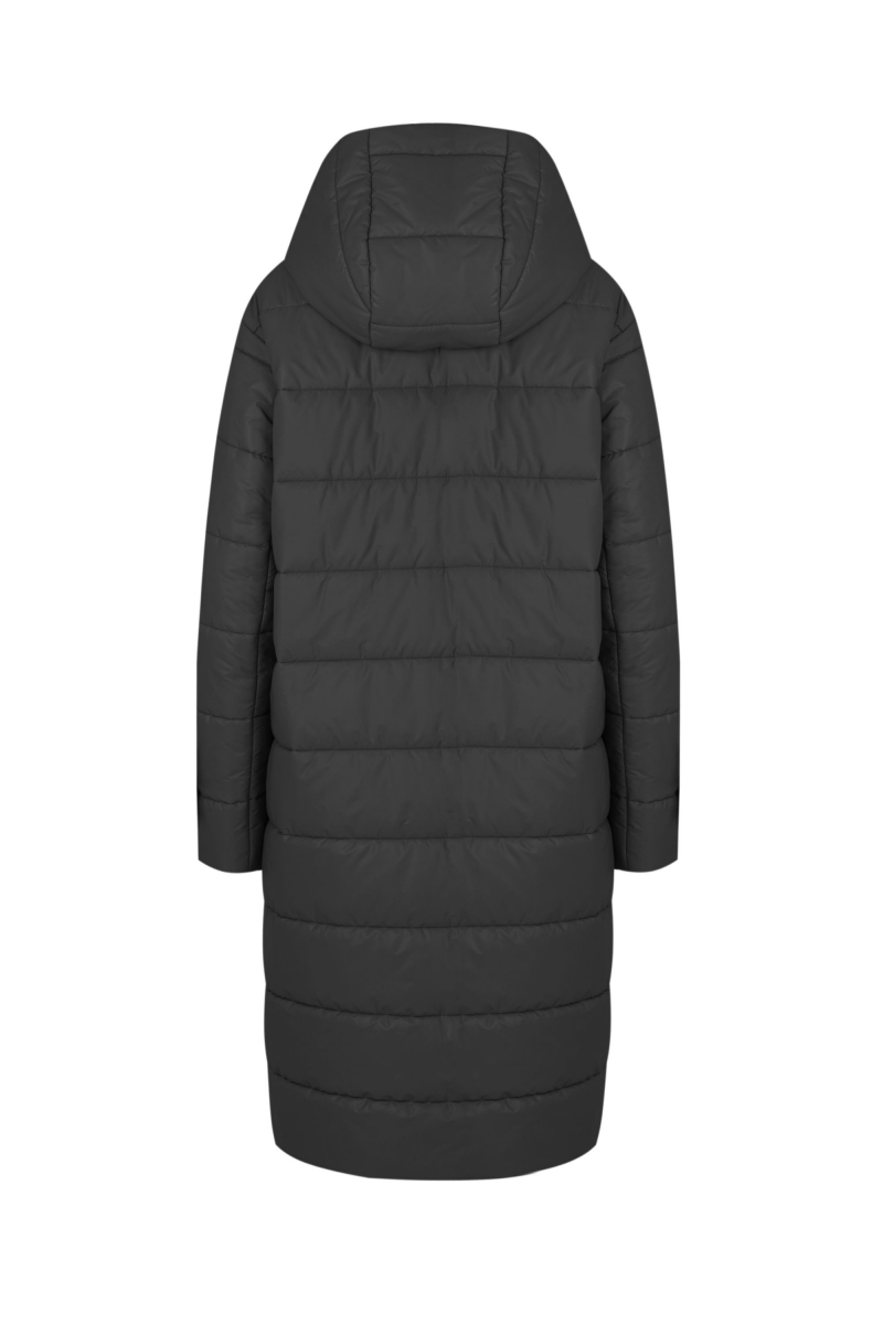 Женское пальто Elema 5-13059-1-164 чёрный