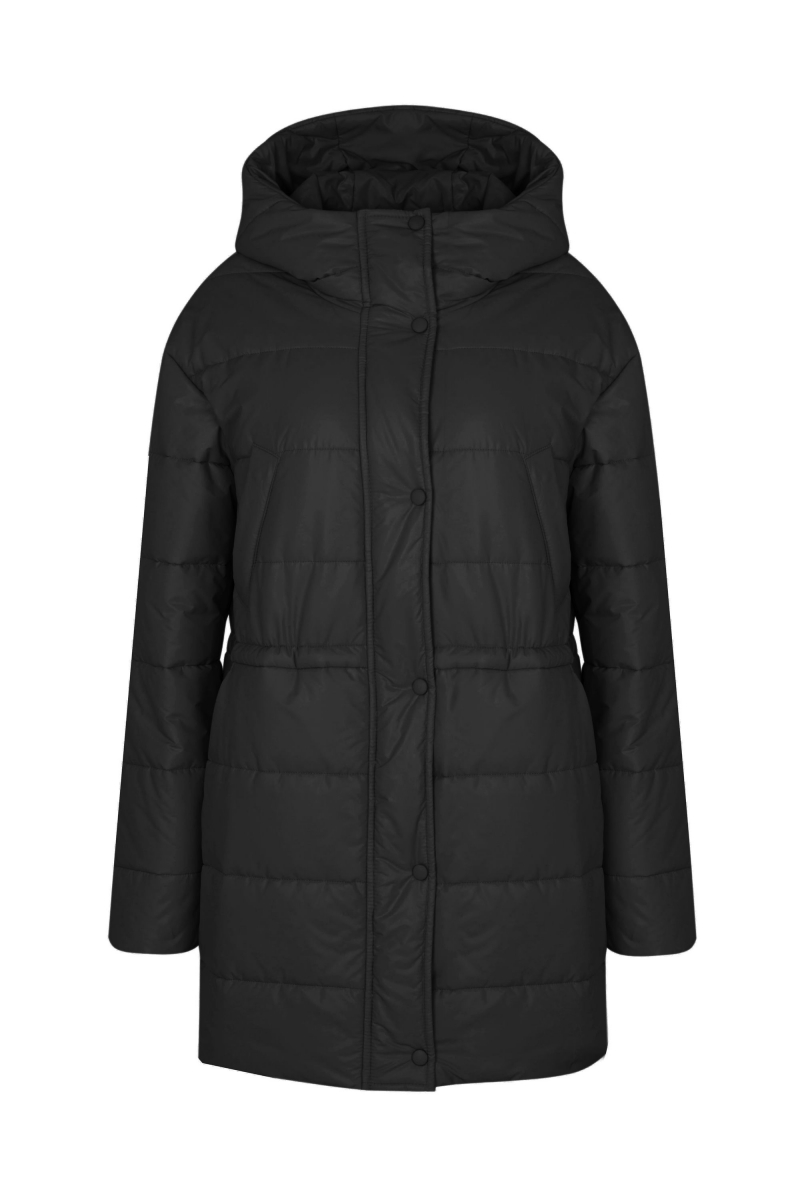 Женское пальто Elema 5-13121-1-164 чёрный