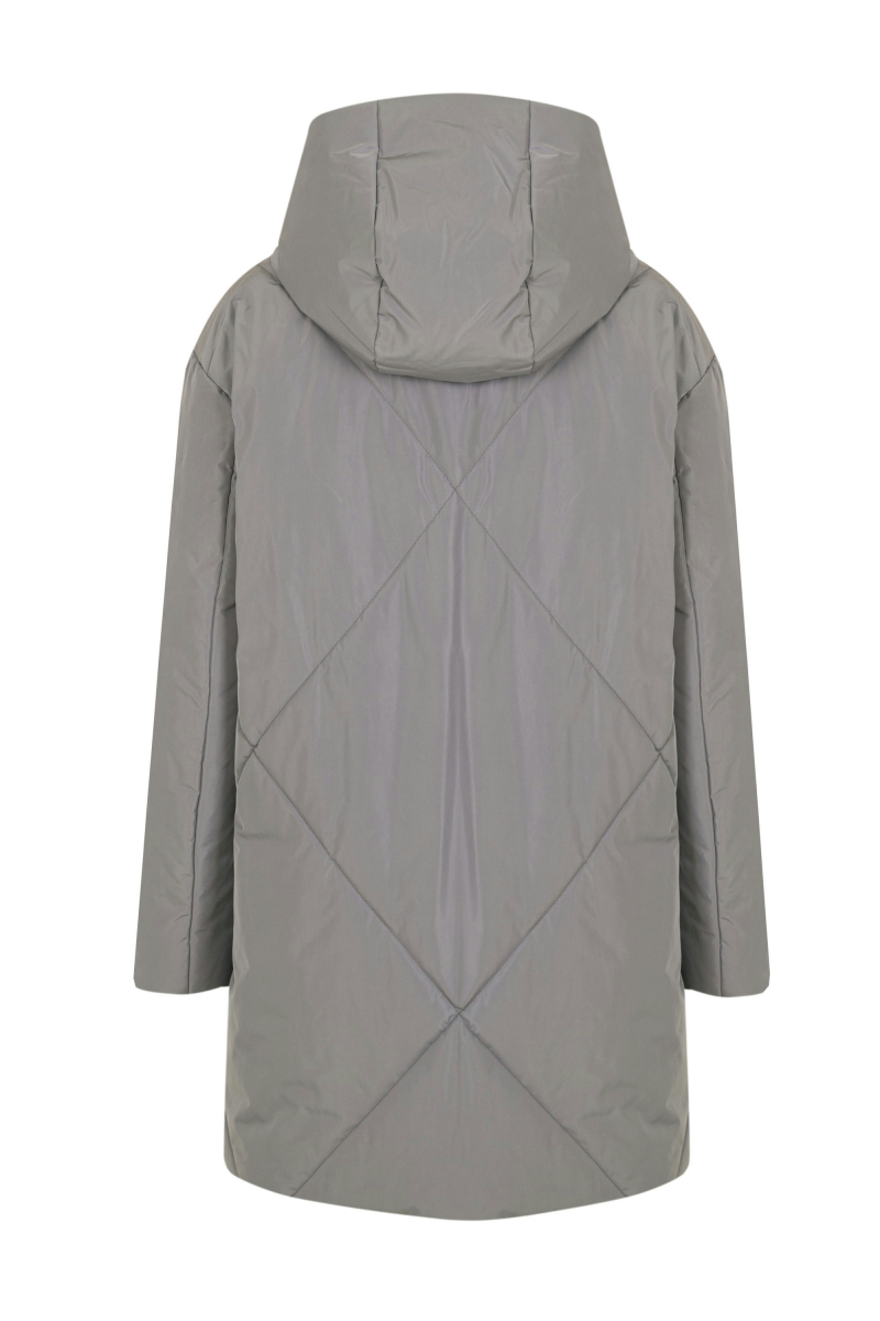 Женское пальто Elema 5S-13035-1-164 серый