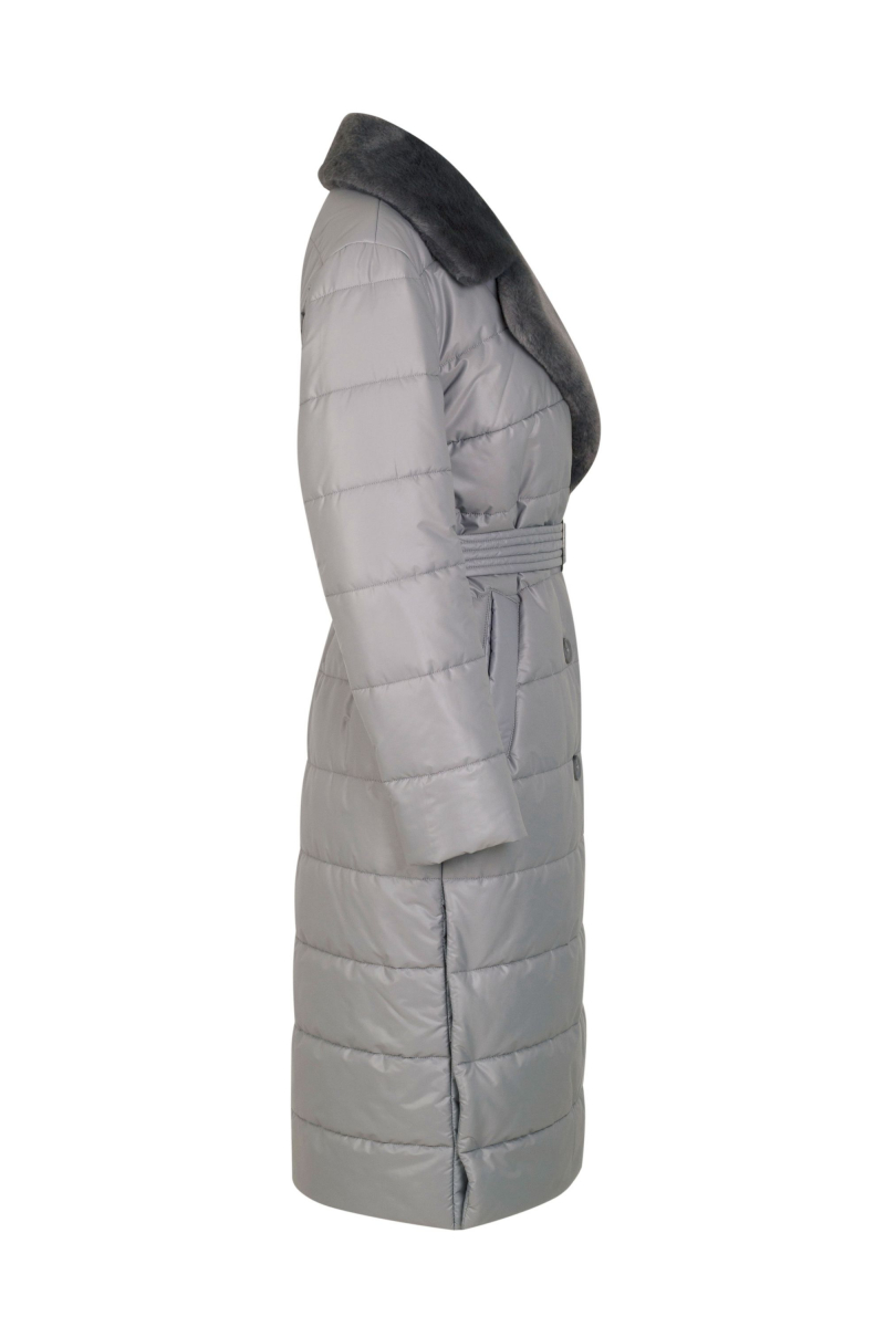 Женское пальто Elema 5S-13038-1-164 тёмно-серый
