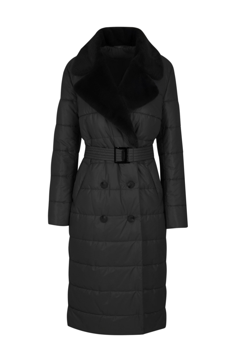 Женское пальто Elema 5S-13038-1-164 чёрный