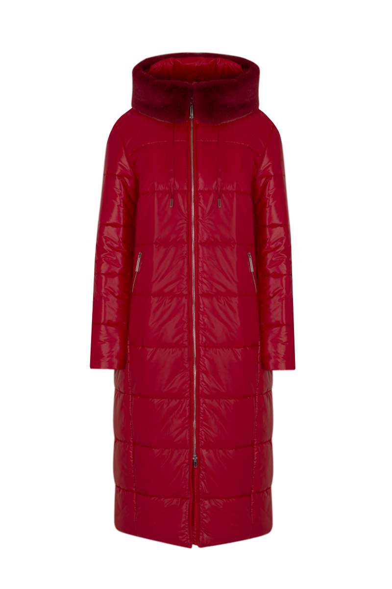 Женское пальто Elema 5S-13062-1-164 красный