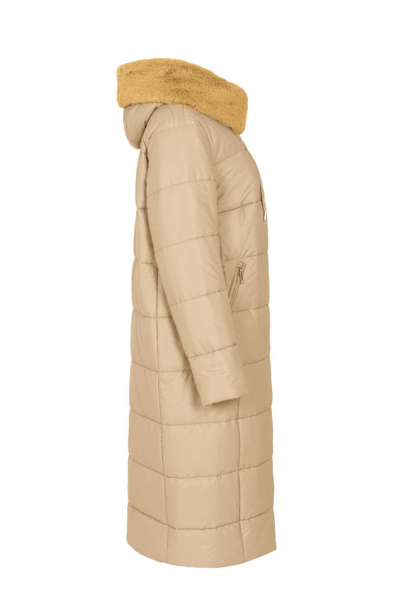 Женское пальто Elema 5S-13062-1-164 светло-бежевый