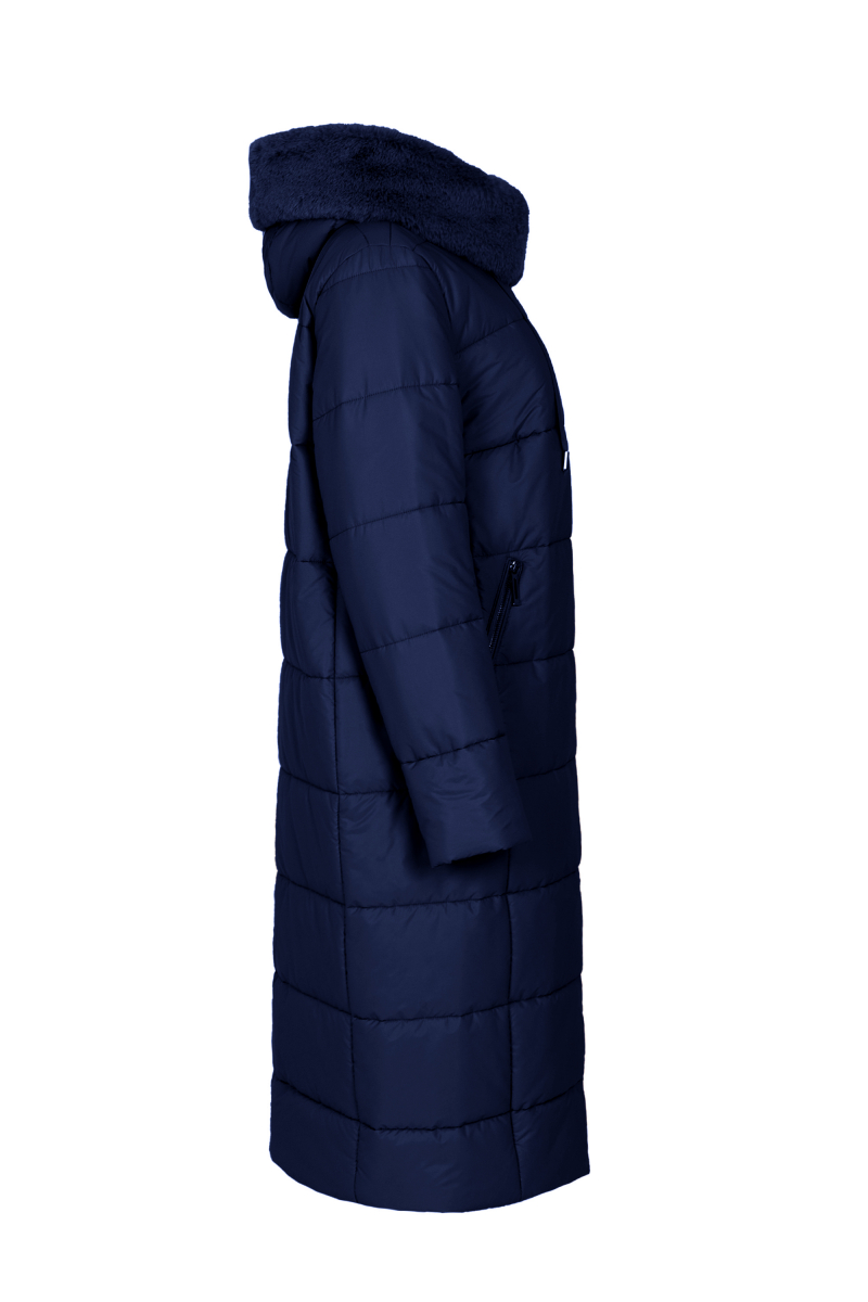 Женское пальто Elema 5S-13062-1-164 синий