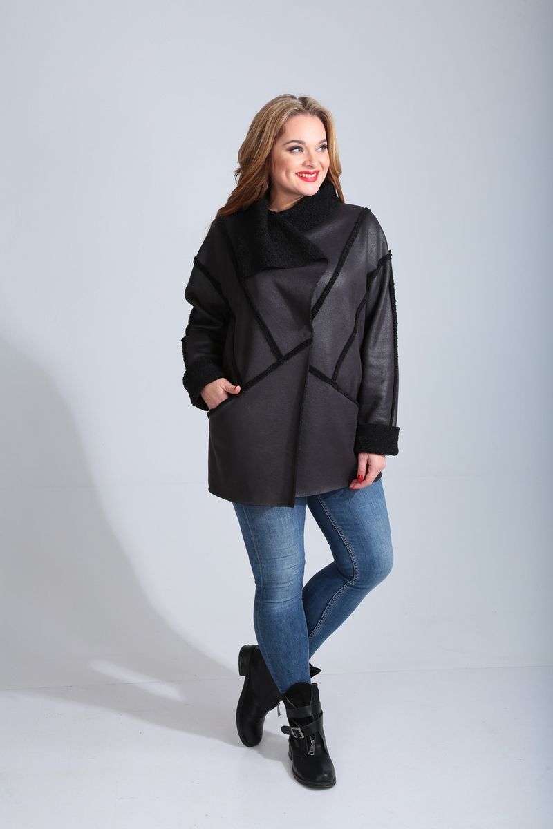 Женское пальто Диомант 1391 черный