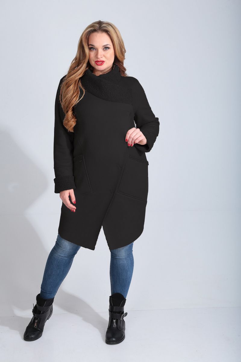 Женское пальто Диомант 1513 черный