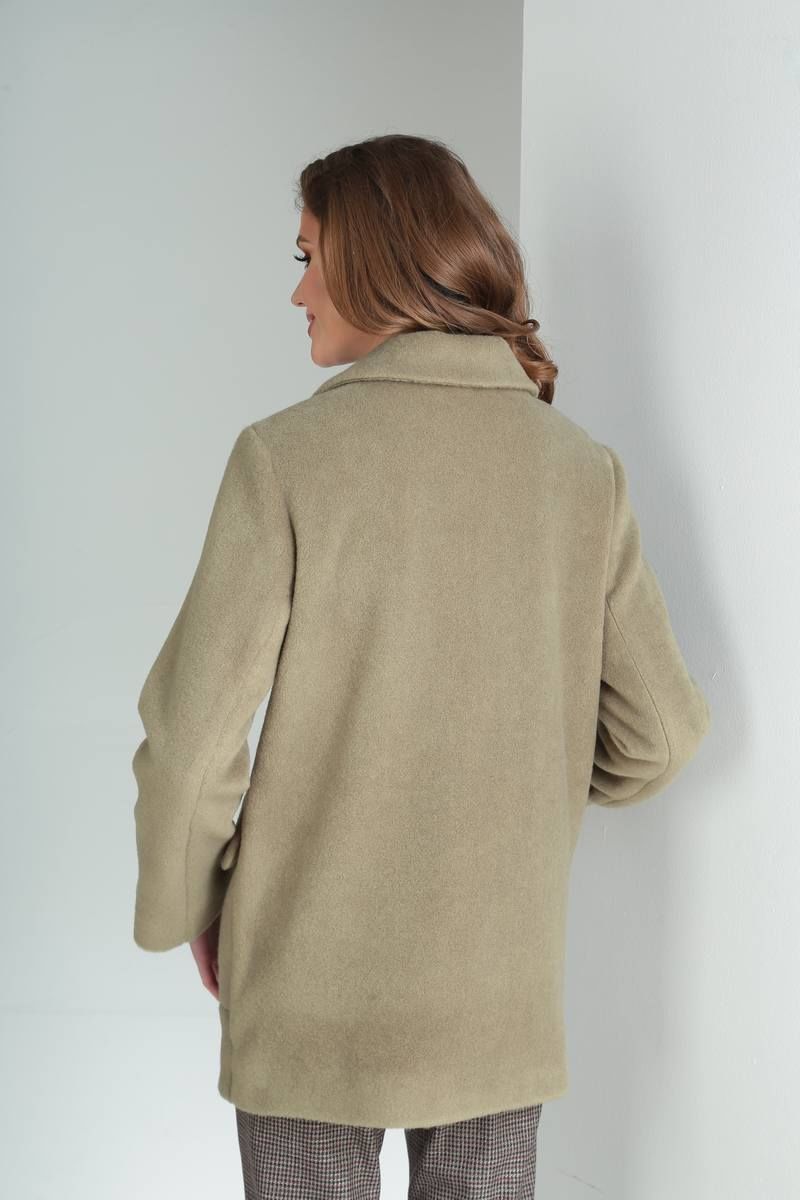 Женское пальто TVIN 8049 оливка