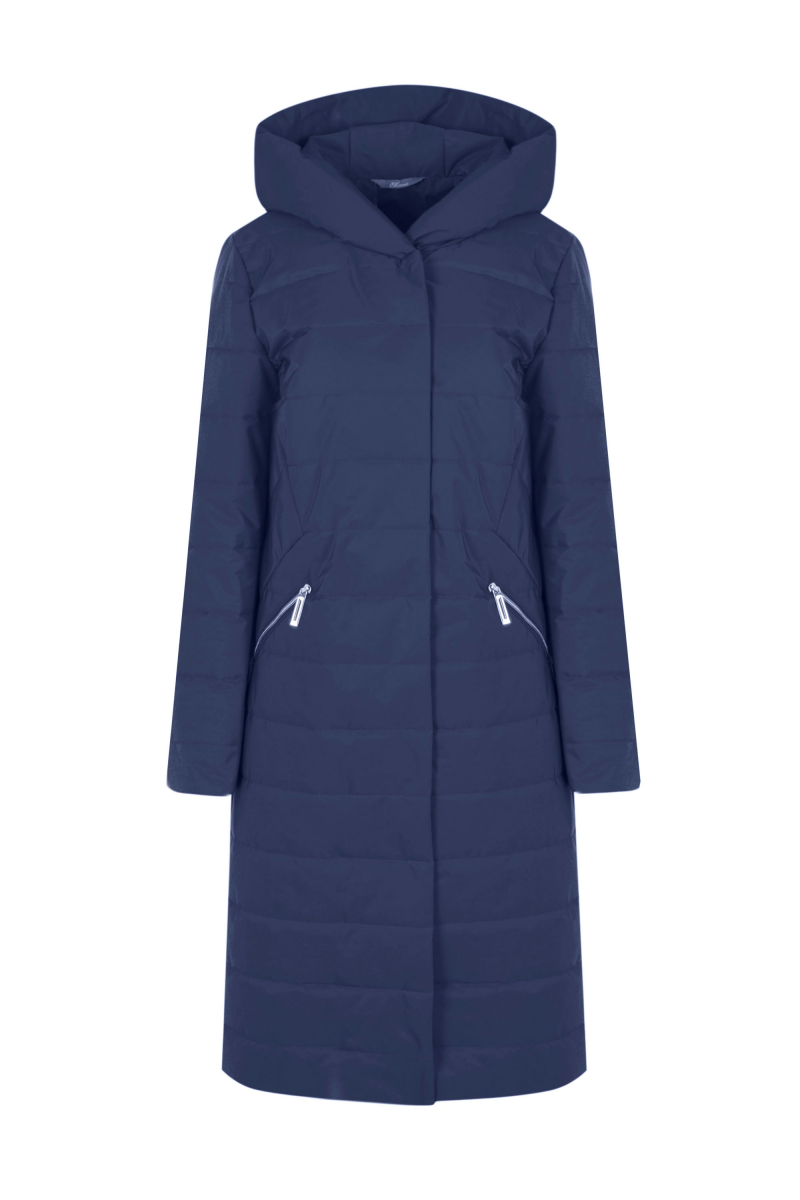 Женское пальто Elema 5-12591-1-164 синий