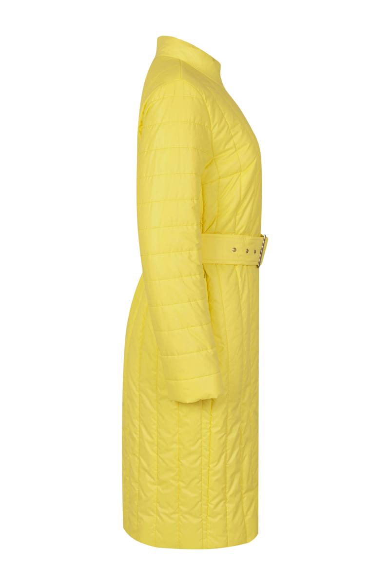 Женское пальто Elema 5-9629-1-164 желтый