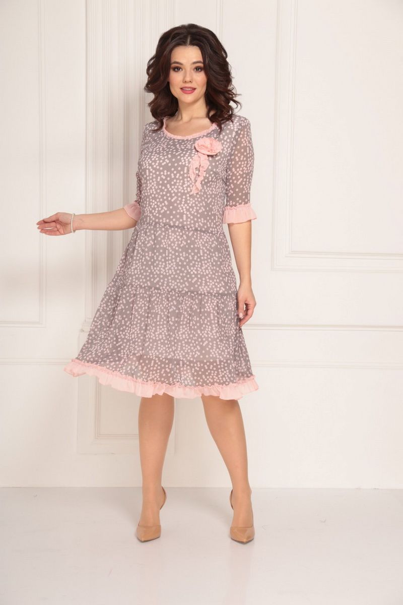 Платье Solomeya Lux 692 розовый