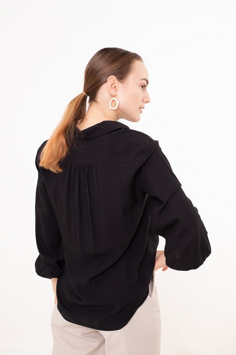 Блузы Individual design 19115_1 черный