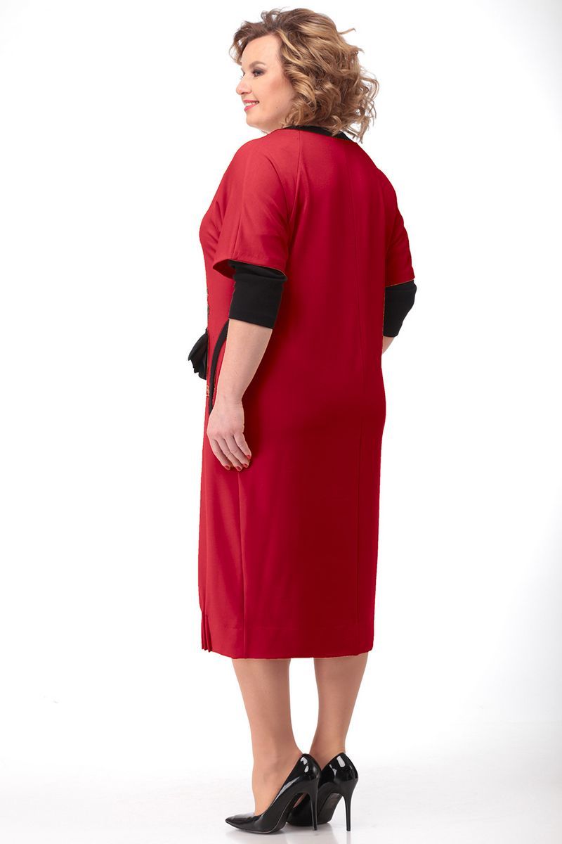 Платье LadisLine 1194 красный