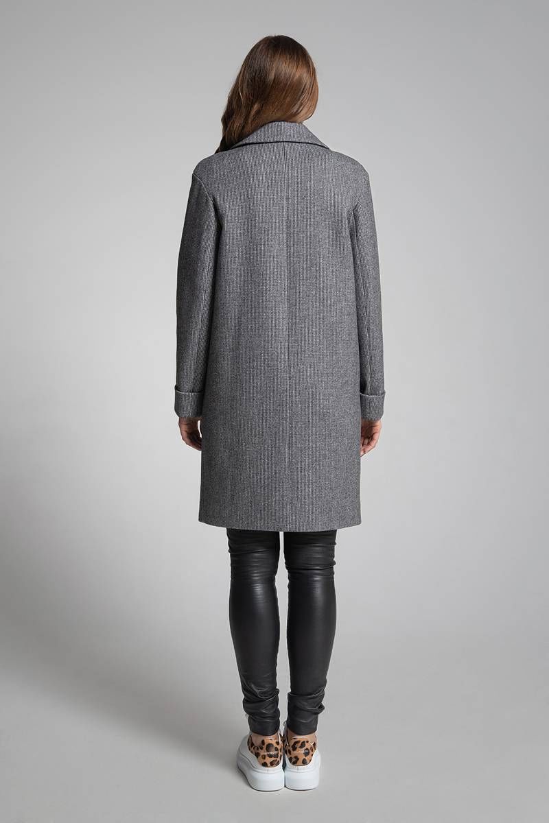 Женское пальто Gotti 171-16 серый