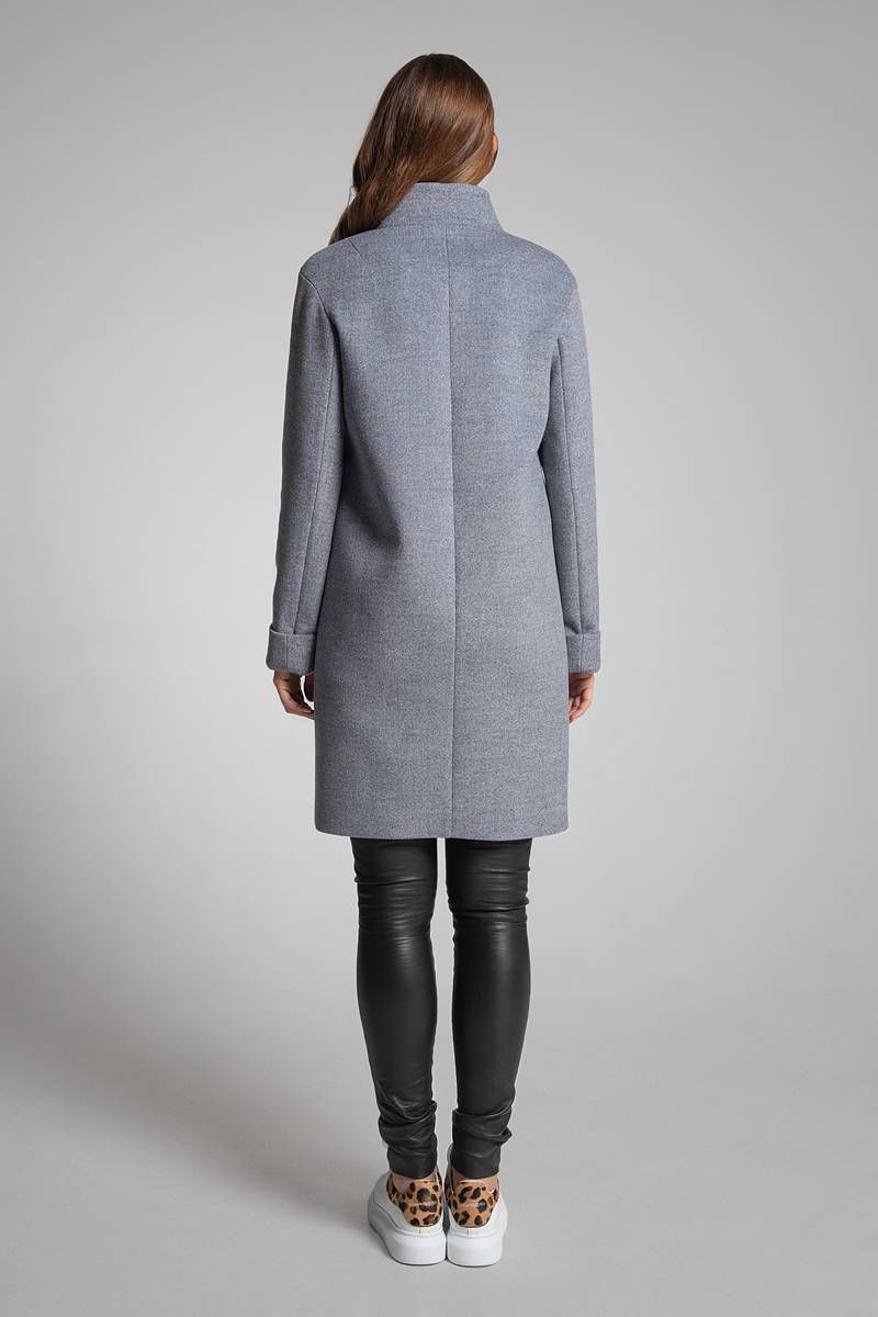 Женское пальто Gotti 160-14 серый