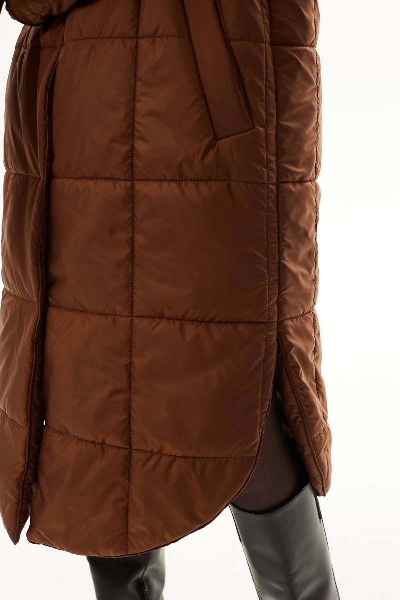 Женское пальто Golden Valley 7150 коричневый