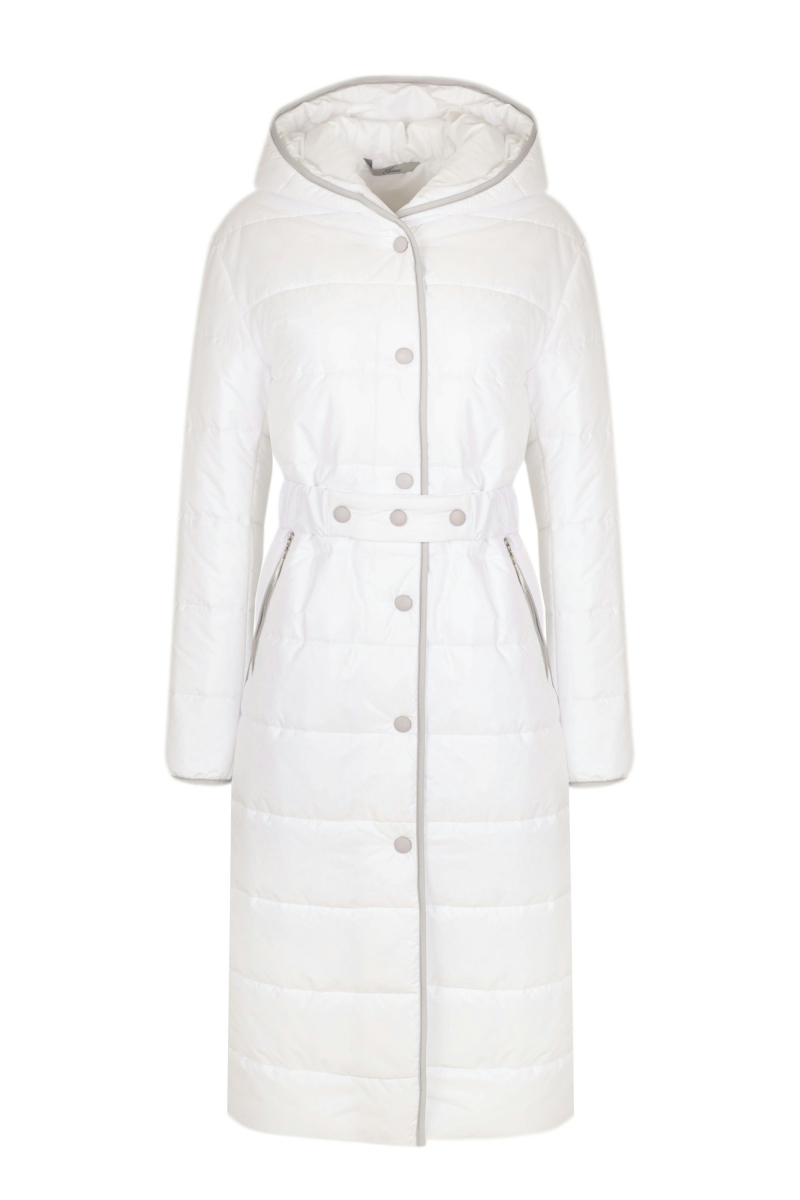 Женское пальто Elema 5-12410-1-164 белый