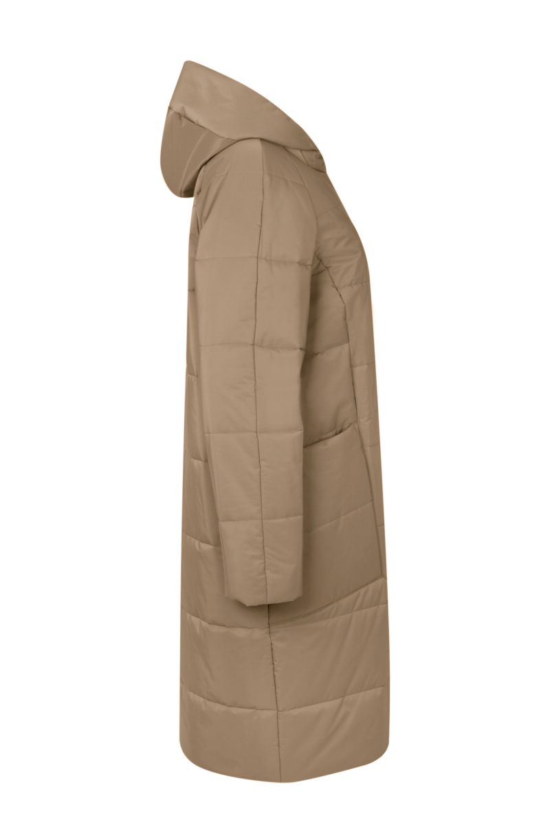 Женское пальто Elema 5-12590-1-164 бежевый