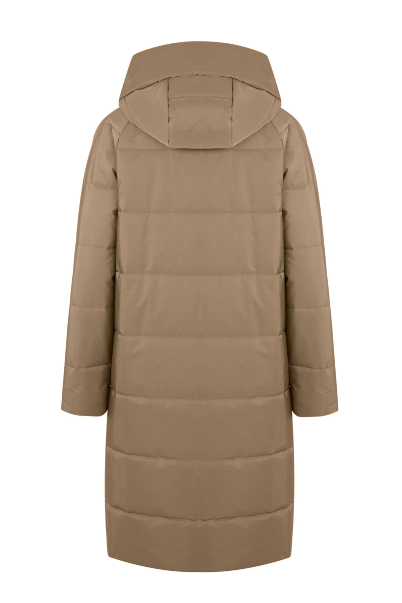 Женское пальто Elema 5-12590-1-164 бежевый