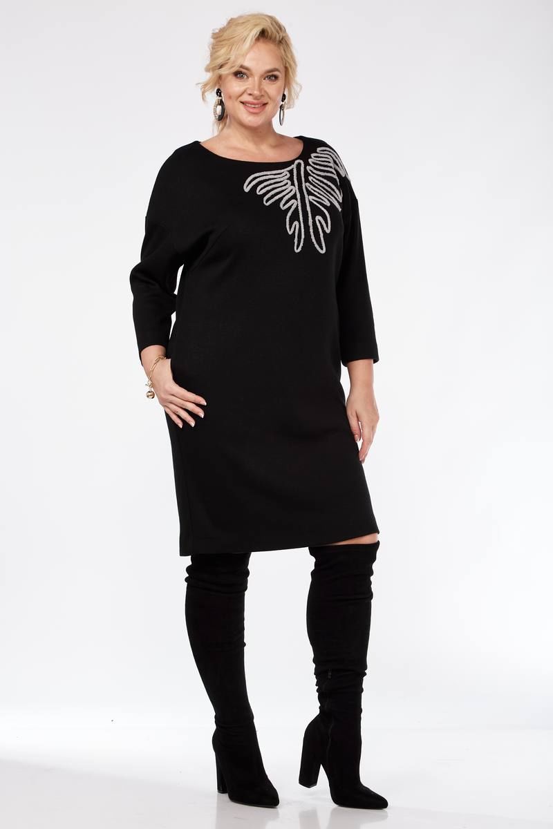 Платья SVT-fashion 587 черный