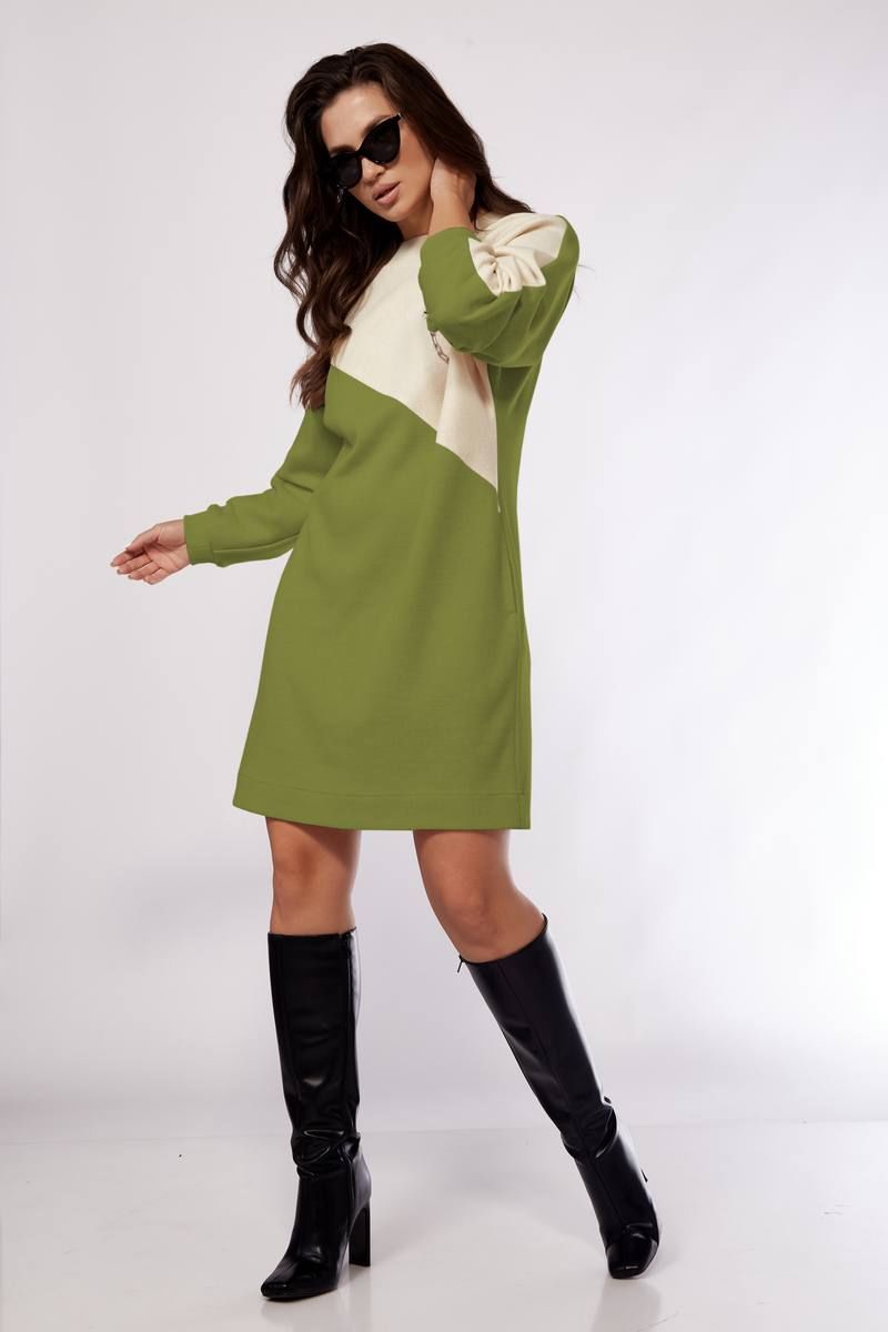 Платья Karina deLux M-1161 зеленый