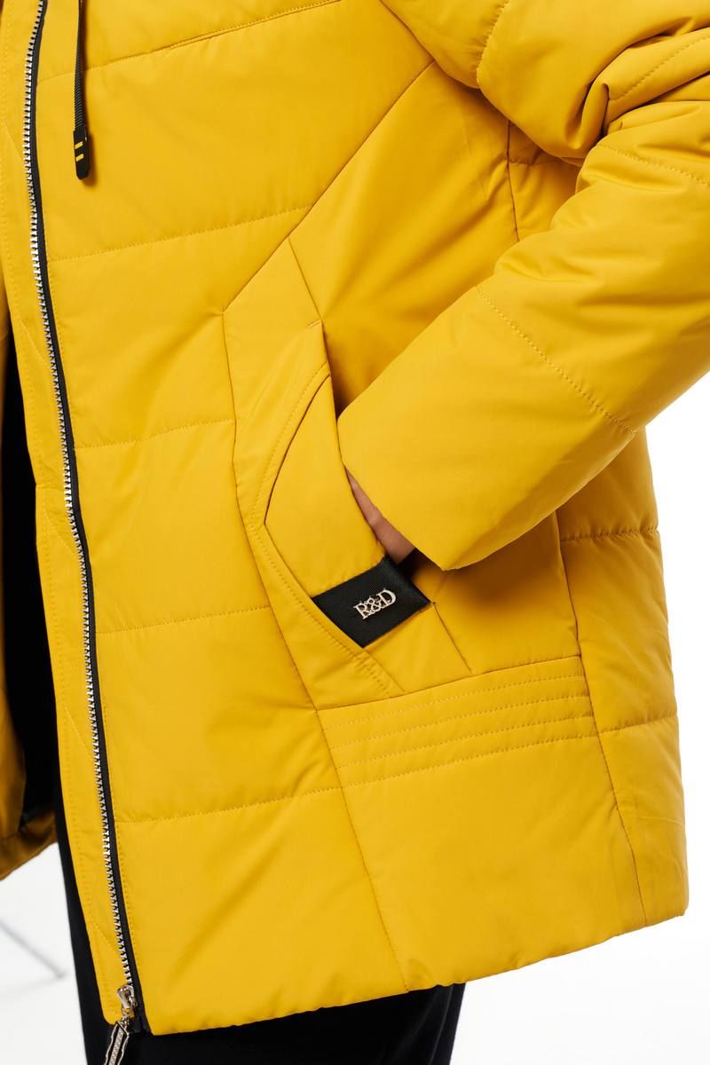 Женская куртка Beautiful&Free 6096 желтый