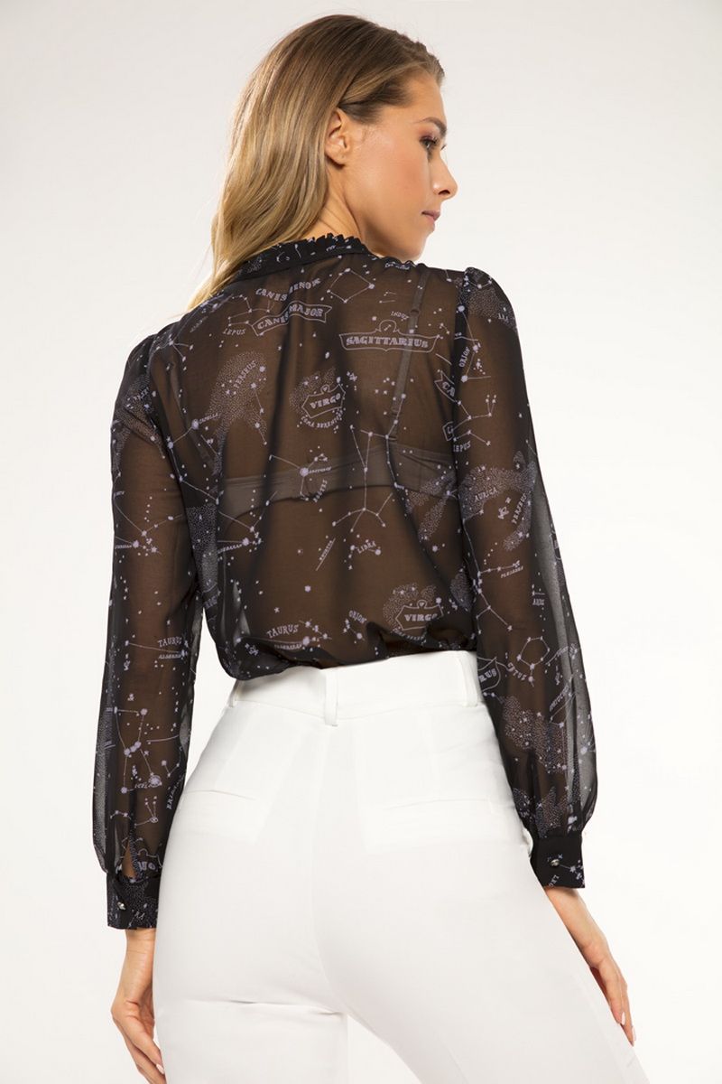 Блузы LaVeLa L50015 черный