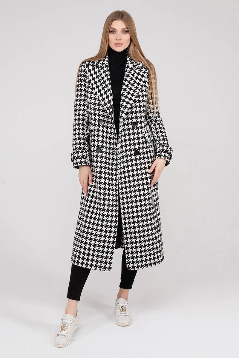 Женское пальто JKY G-004 серый