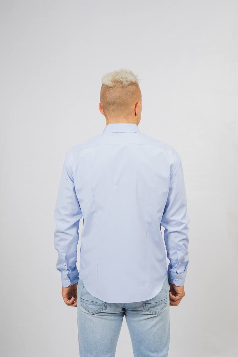 Рубашки с длинным рукавом Nadex 01-046711429-23.170-176 светло-голубой