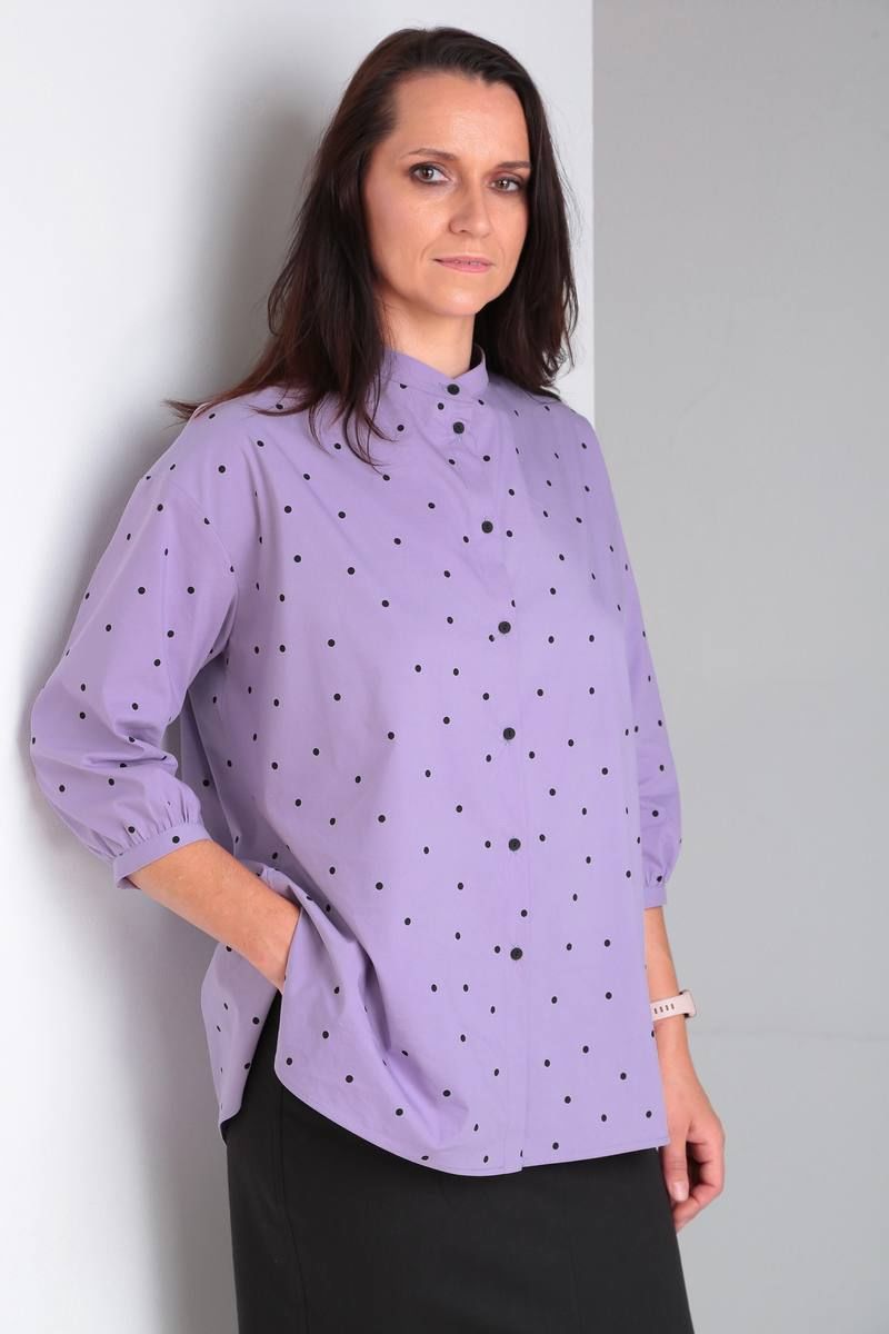 Рубашки Ma Vie М646 фиолетовый