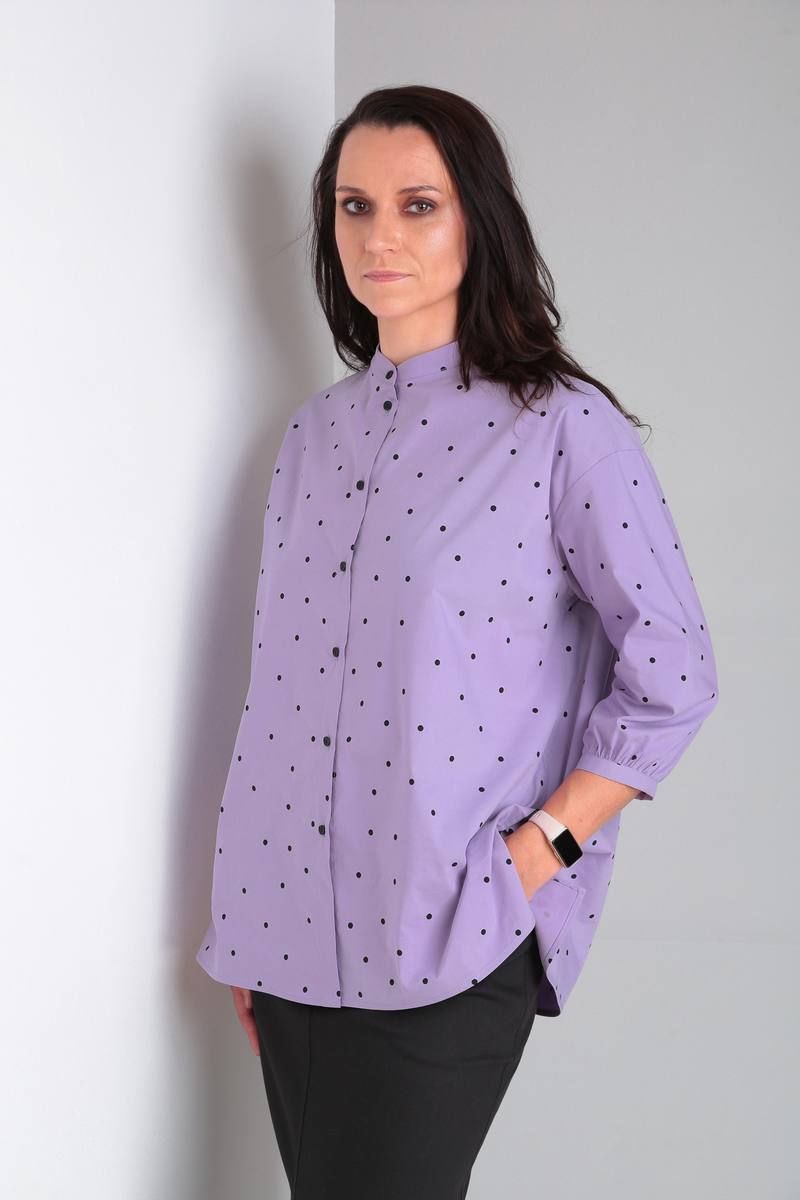 Рубашки Ma Vie М646 фиолетовый