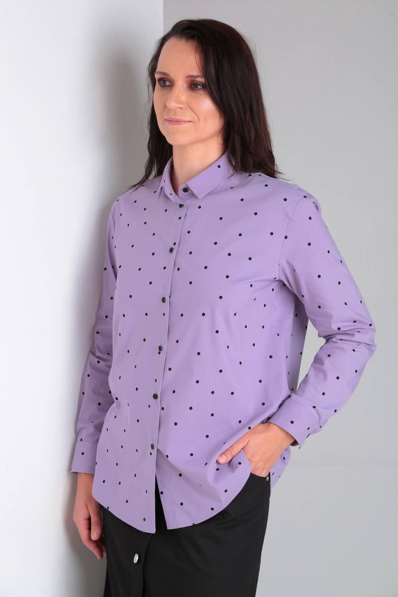 Рубашки Ma Vie М648-1 фиолетовый