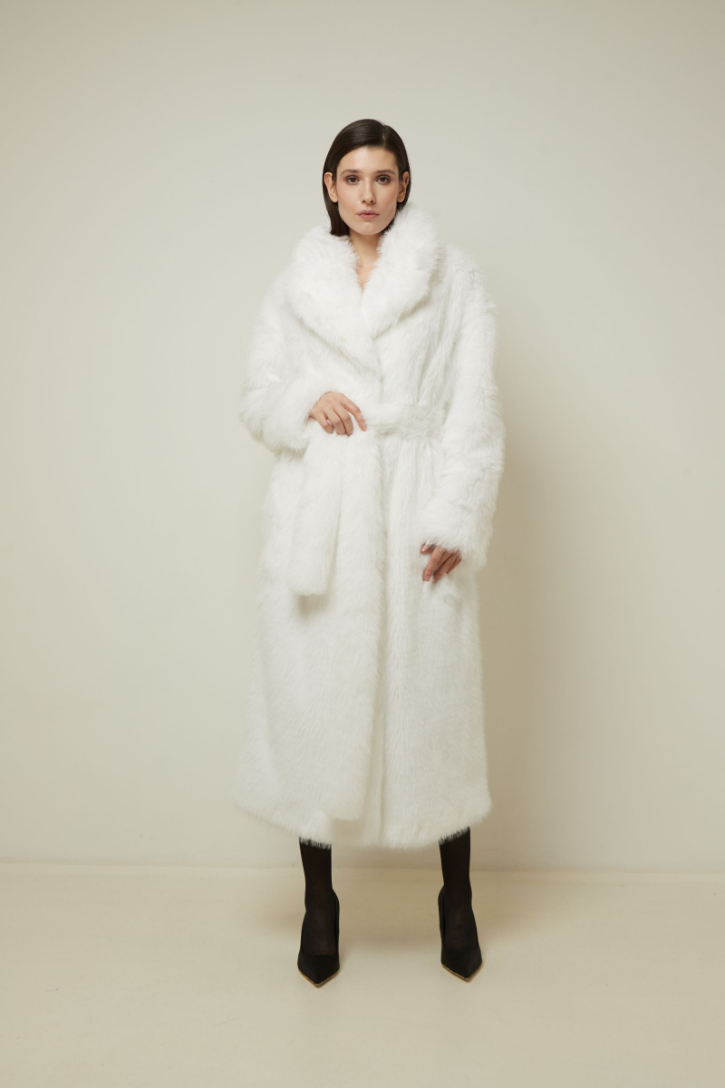 Женское пальто Elema 1-12791-1-164 молоко