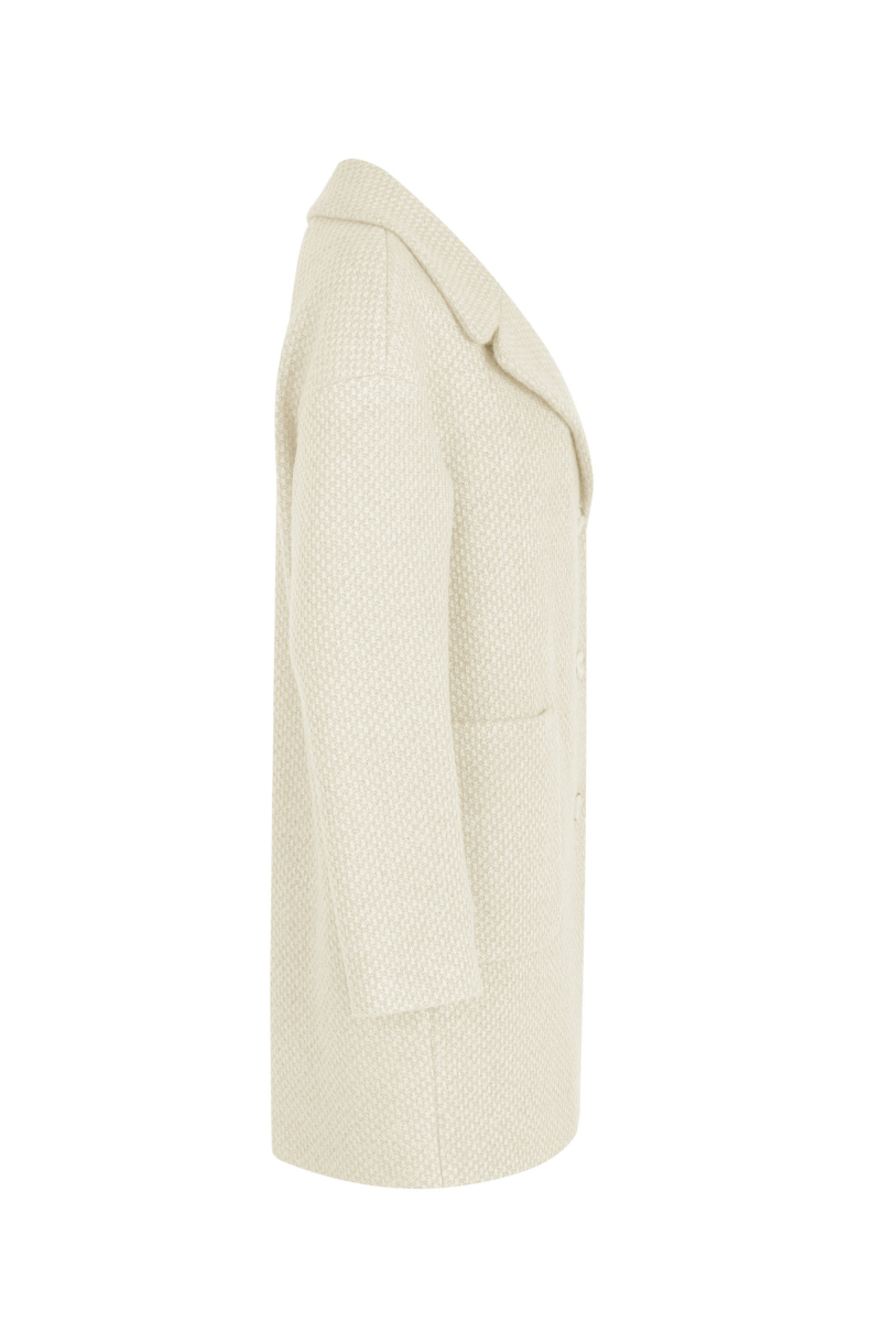Женское пальто Elema 1-12904-1-164 молоко