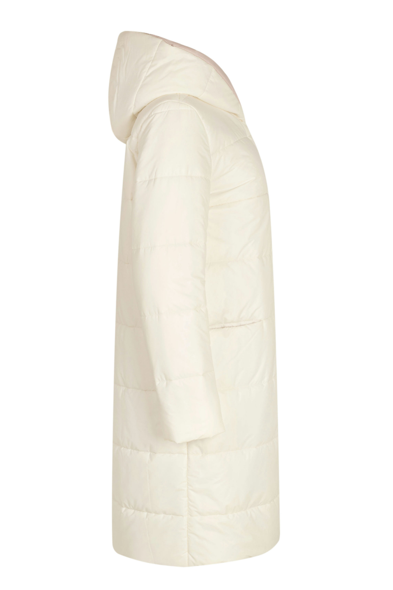 Женское пальто Elema 5-13040-1-170 молоко/пудра