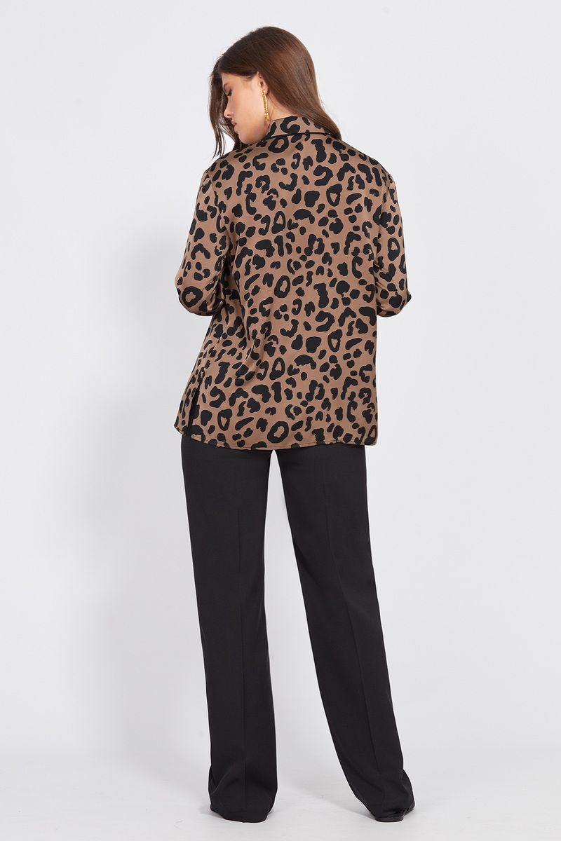 Блузы EOLA 2500 коричневый_леопард