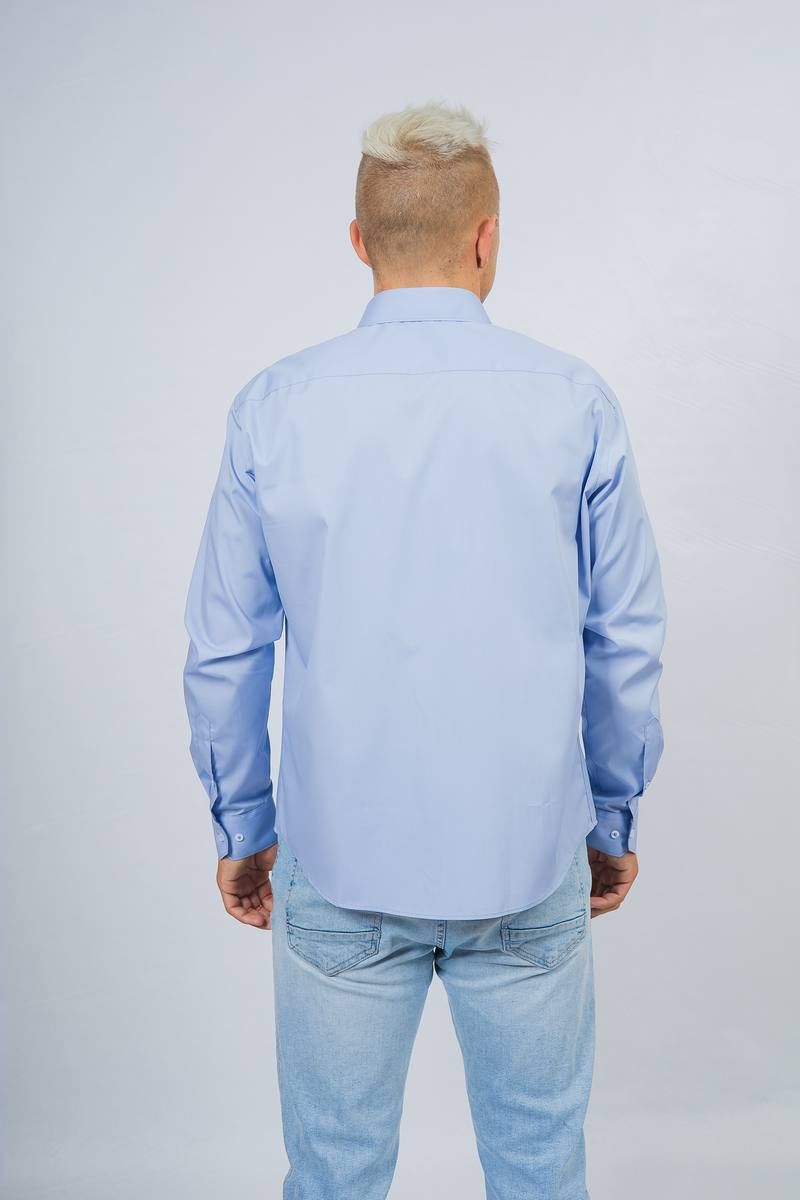 Рубашки с длинным рукавом Nadex 01-048612/204-23.182-188 голубая_иллюзия