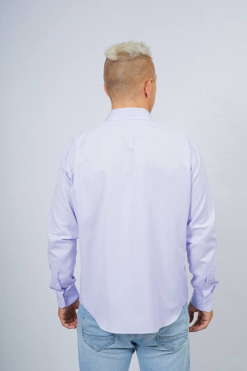 Рубашки с длинным рукавом Nadex 01-048612/203-23.170-176 светло-сиреневый_самре