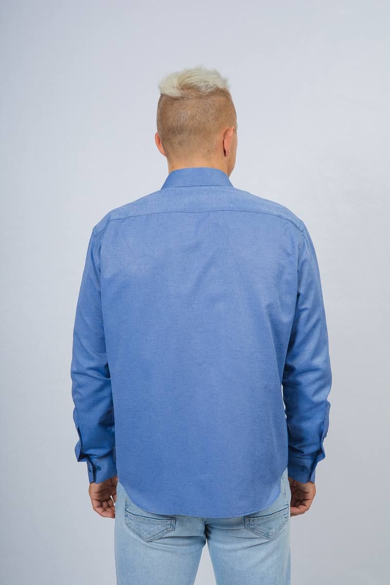 Рубашки с длинным рукавом Nadex 01-048612/203-23.170-176 деним_самре