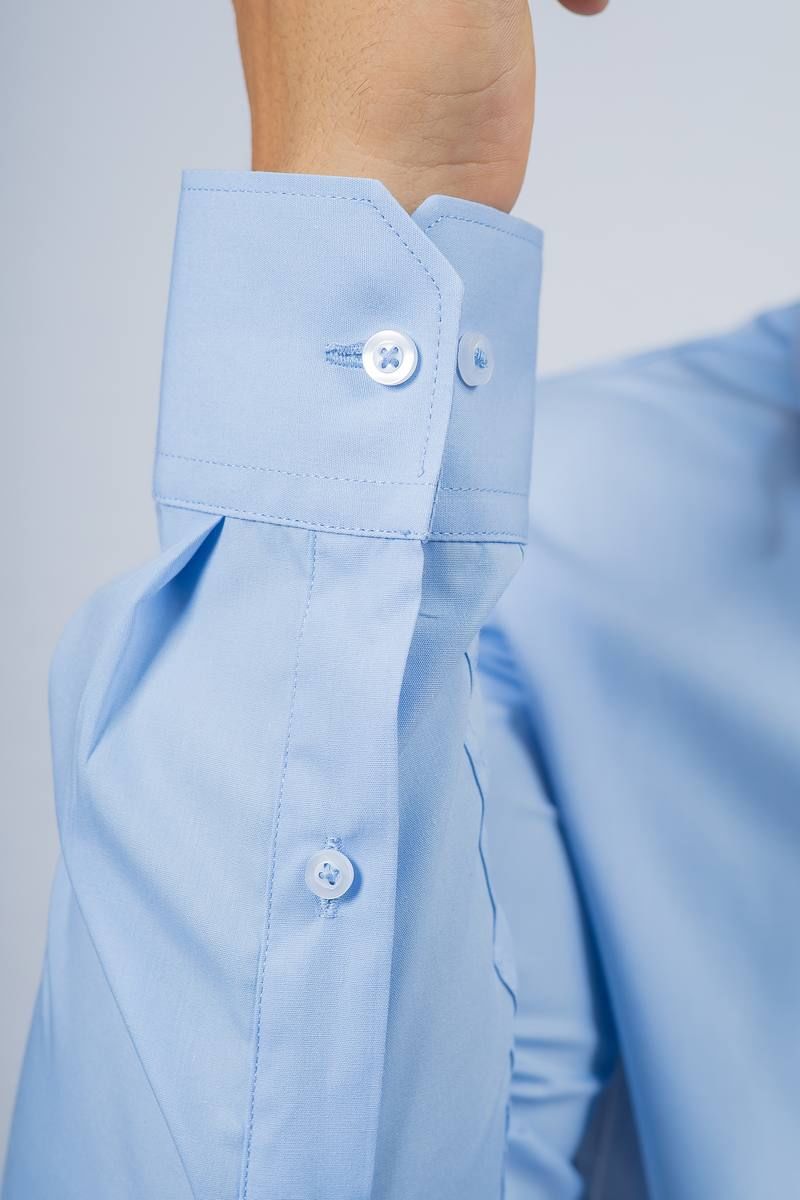 Рубашки с длинным рукавом Nadex 01-047411/204-23.170-176 голубой